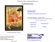 Tablet Screenshot of hanumanchalisa.org